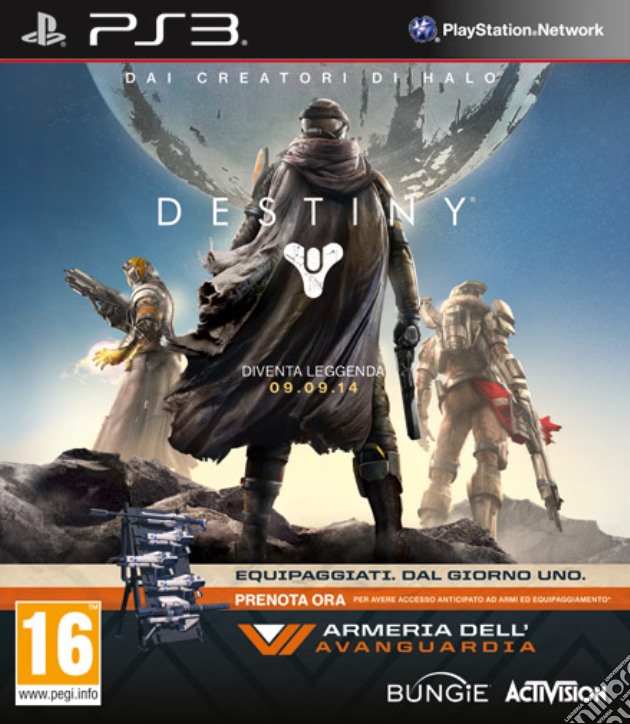Destiny Vanguard Edition videogame di PS3