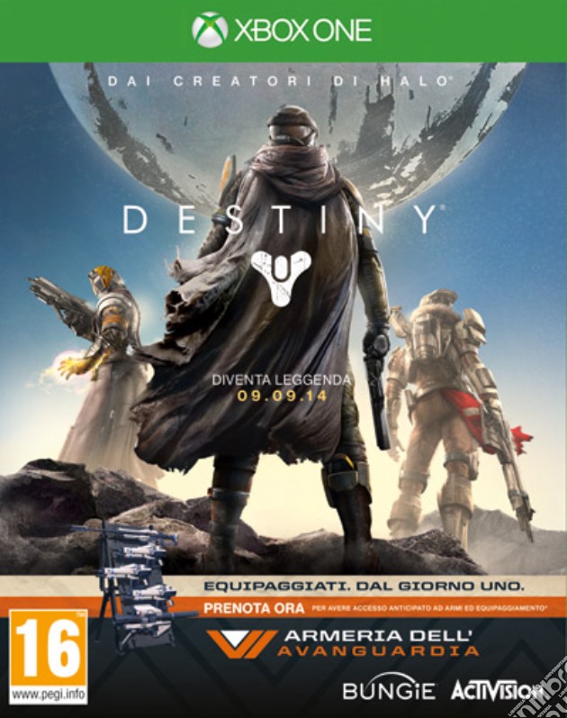 Destiny Vanguard Edition videogame di XONE