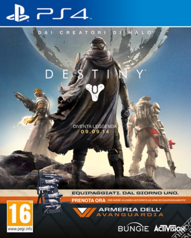 Destiny Vanguard Edition videogame di PS4