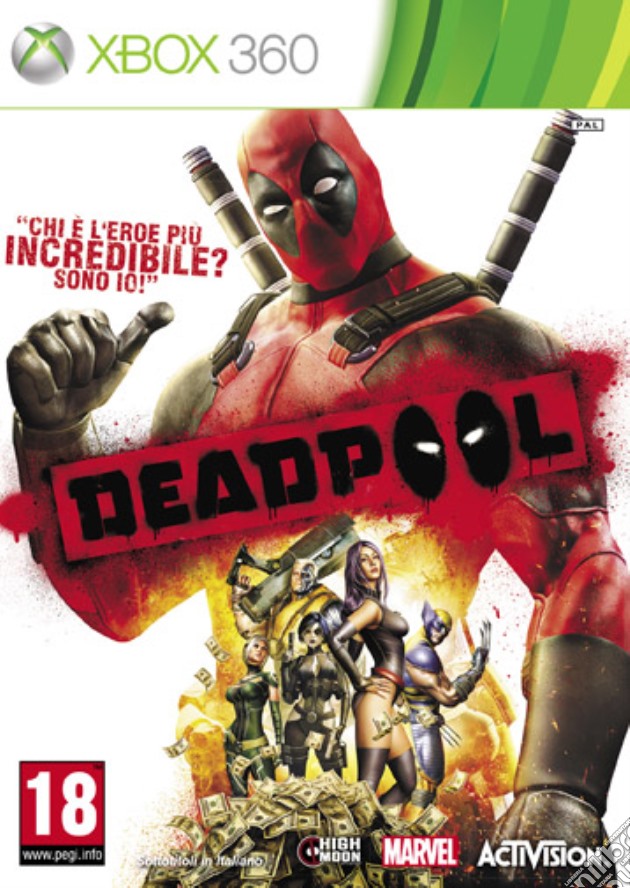 Deadpool videogame di X360