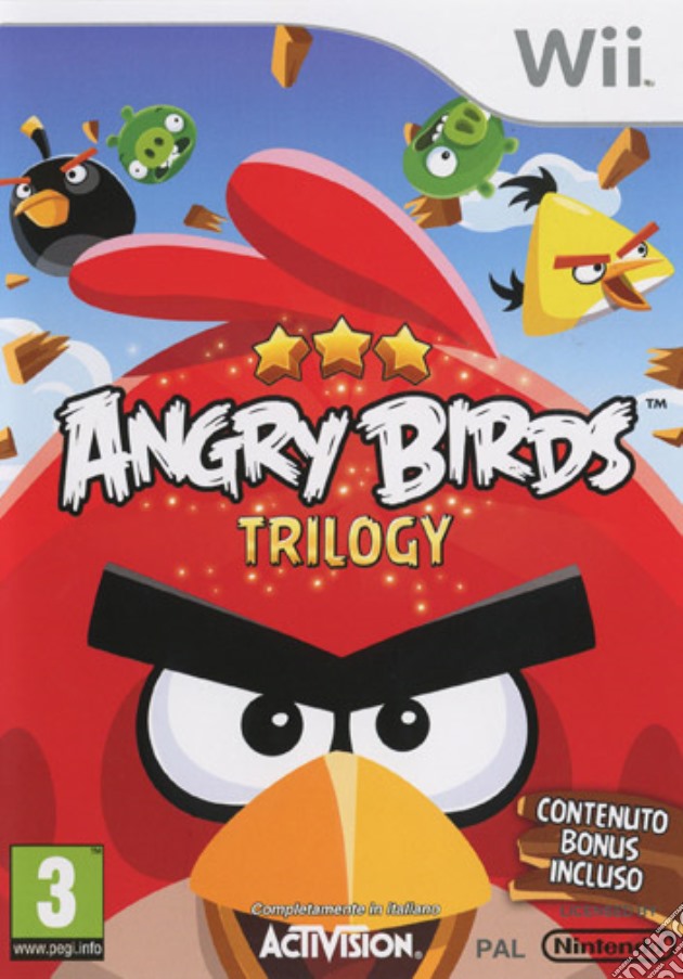 Angry Birds Trilogy videogame di WII