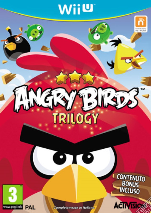 Angry Birds Trilogy videogame di WIIU
