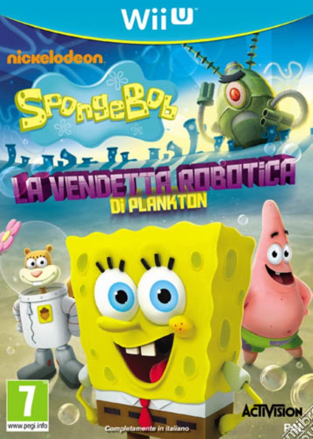 SpongeBob:La Vendetta Robot. di Plankton videogame di WIIU