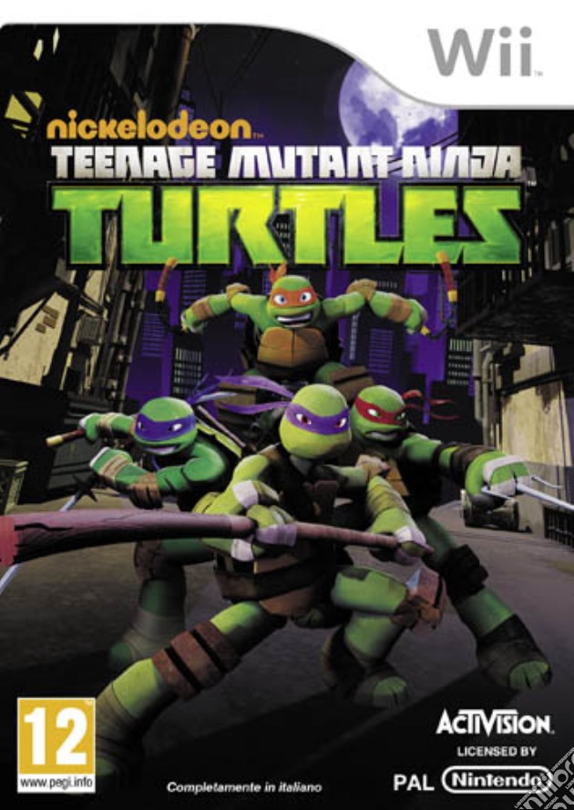 Teenage Mutant Ninja Turtles 2013 videogame di WII