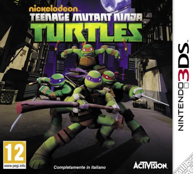 Teenage Mutant Ninja Turtles 2013 videogame di 3DS