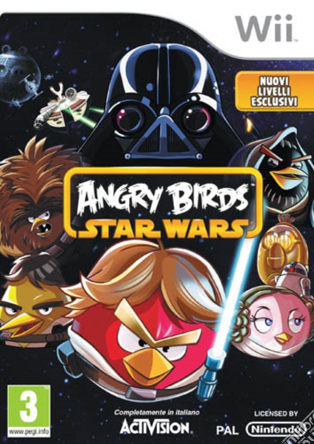 Angry Birds Star Wars videogame di WII