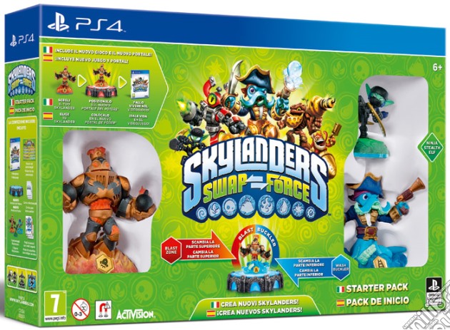 Skylanders Swap Force Starter Pack videogame di PS4