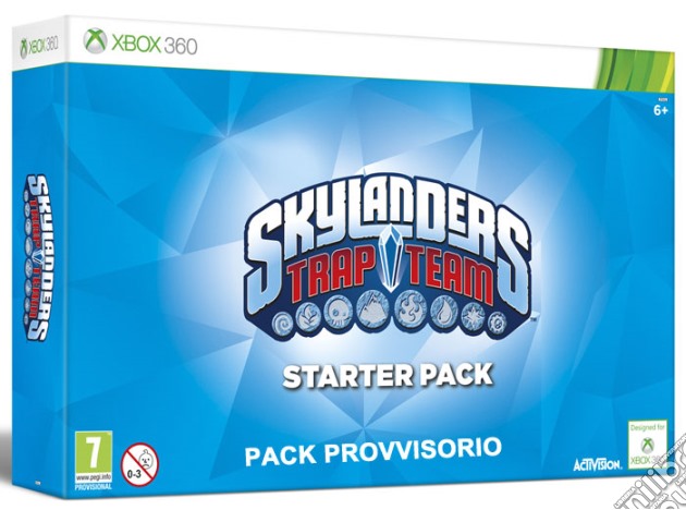 Skylanders Trap Team Starter Pack videogame di X360