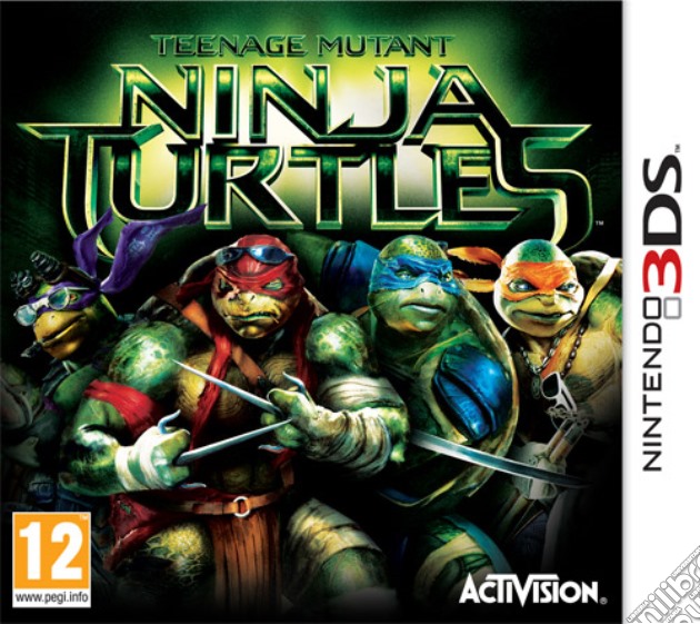 Teenage Mutant Ninja Turtles Movie 2014 videogame di 3DS