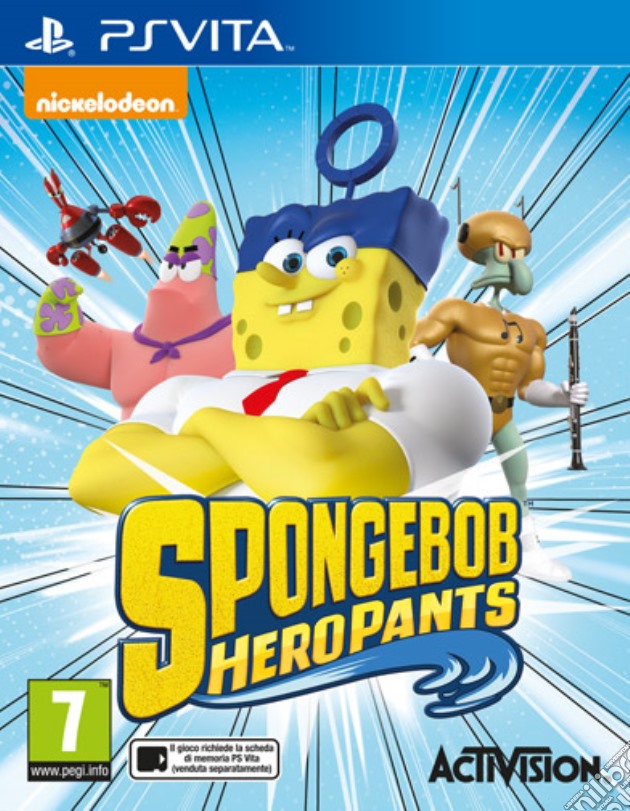 SpongeBob Heropants videogame di PSV