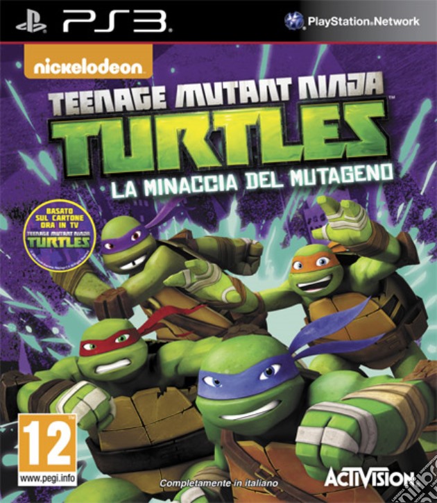 Teen Mutant Ninja Turtles: Min. Mutageno videogame di PS3