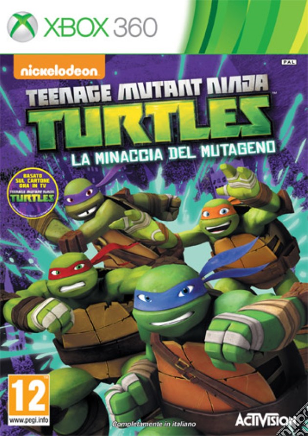 Teen Mutant Ninja Turtles: Min. Mutageno videogame di X360