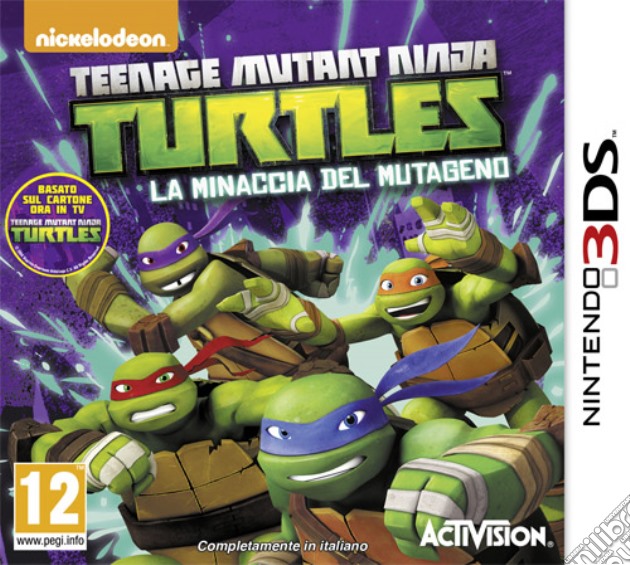 Teen Mutant Ninja Turtles: Min. Mutageno videogame di 3DS