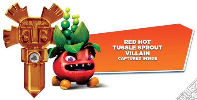 Skylanders Trap-EARTH+RedHot TSprout(TT) videogame di 3DS