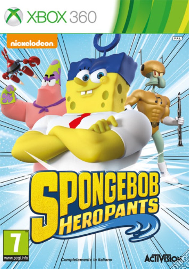 SpongeBob Heropants videogame di X360