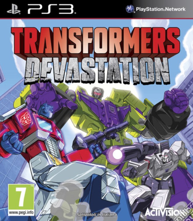 Transformers Devastation videogame di PS3