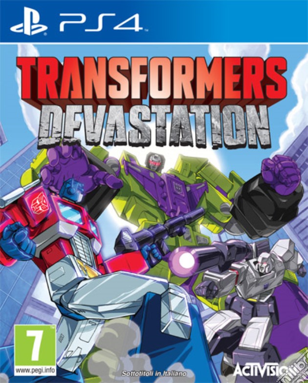 Transformers Devastation videogame di PS4