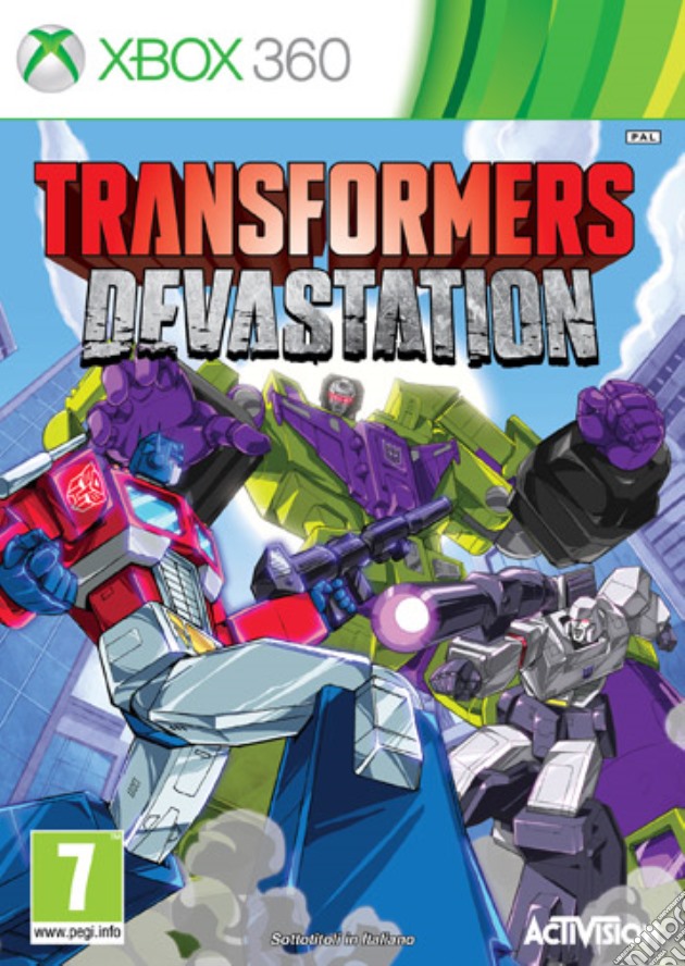 Transformers Devastation videogame di X360