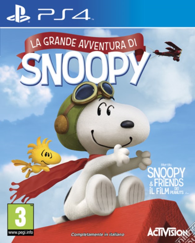 La Grande Avventura di Snoopy videogame di PS4