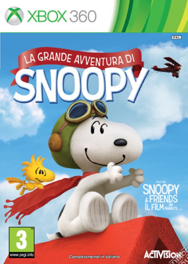 La Grande Avventura di Snoopy videogame di X360
