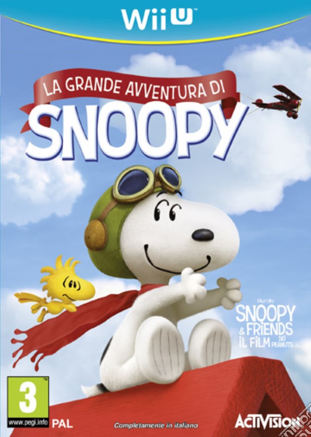 La Grande Avventura di Snoopy videogame di WIIU