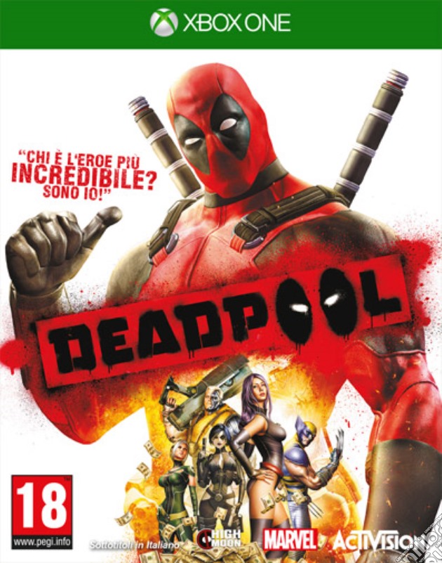 Deadpool videogame di XONE
