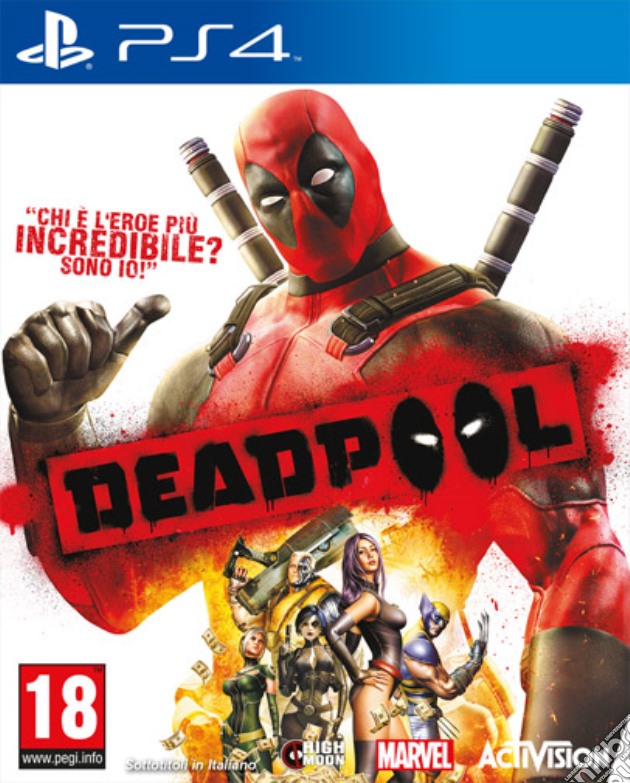 Deadpool videogame di PS4