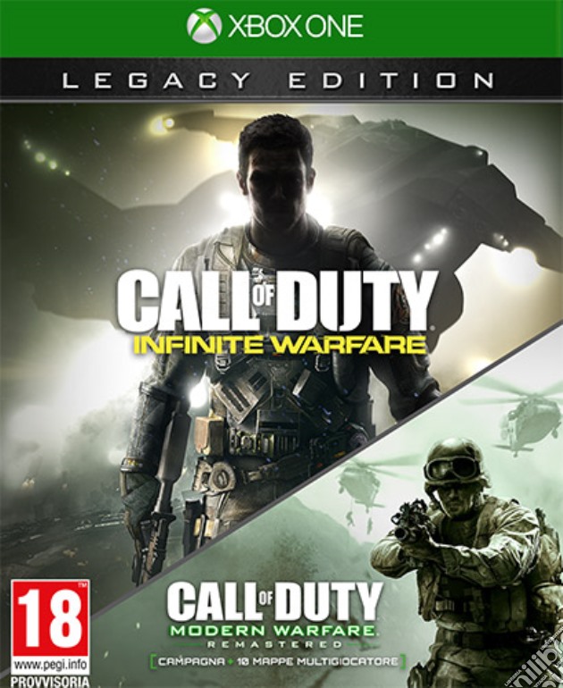 Call of Duty Infinite Warfare Legacy Ed. videogame di XONE