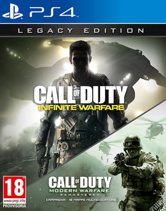 Call of Duty Infinite Warfare Legacy Ed. videogame di PS4