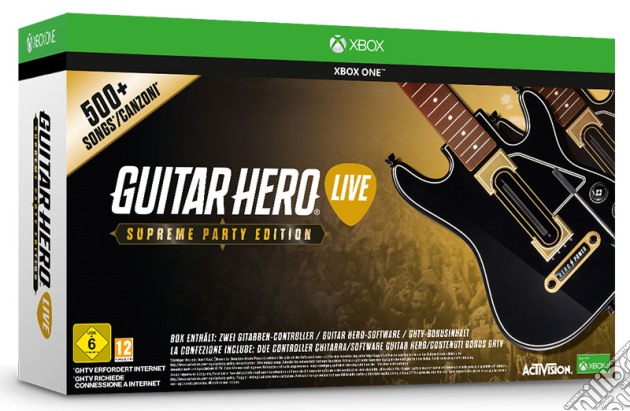 Guitar Hero Live Supreme Party Edition videogame di XONE