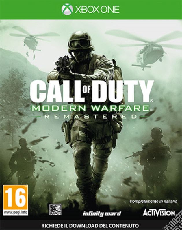 Call of Duty Modern Warfare Remastered videogame di XONE