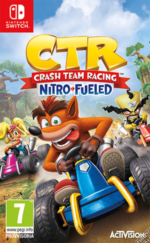 Crash Team Racing: Nitro-Fueled videogame di SWITCH