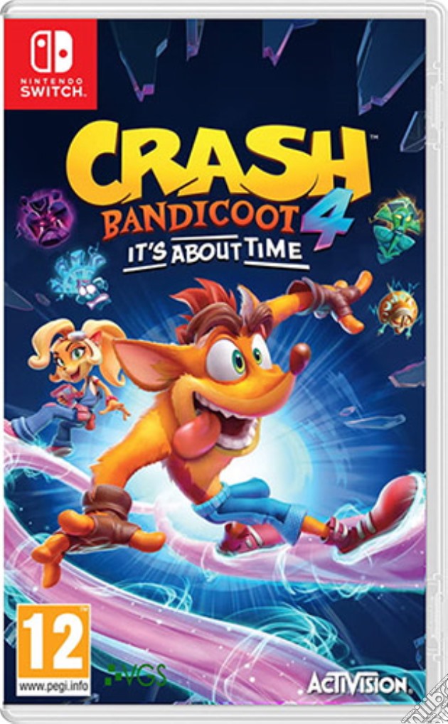 Crash Bandicoot 4 - It's About Time videogame di SWITCH