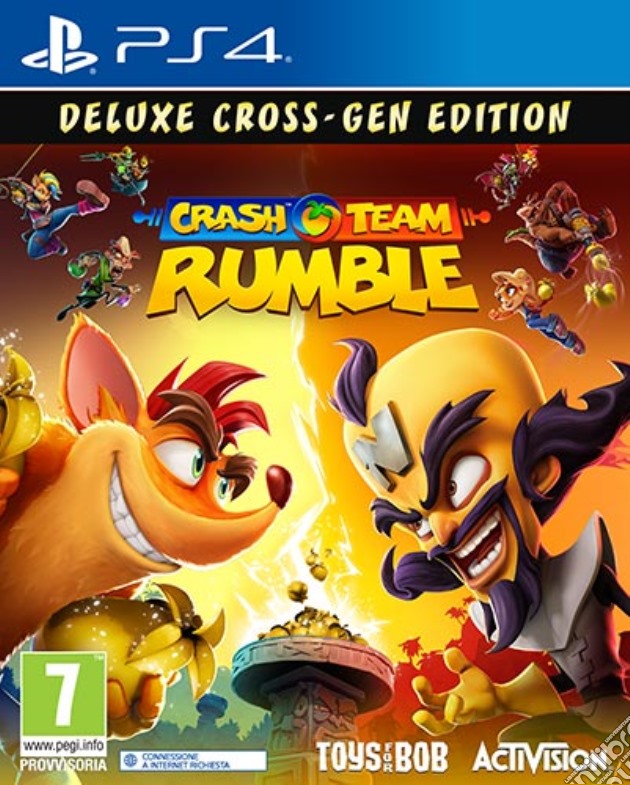 Crash Team Rumble Deluxe Edition videogame di PS4