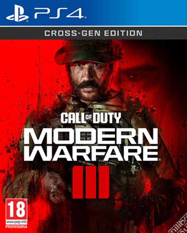 Call of Duty Modern Warfare III videogame di PS4