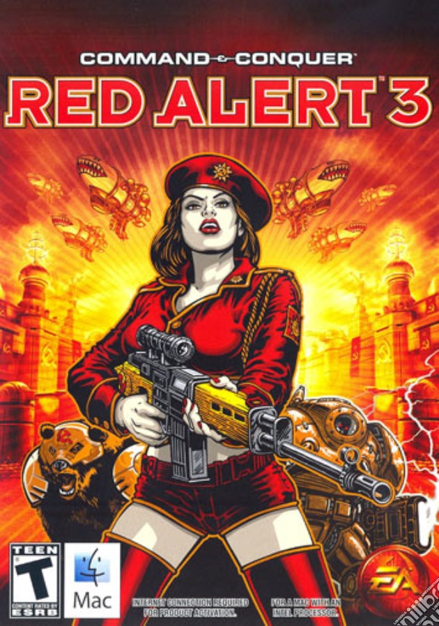 Command & Conquer Red Alert 3 videogame di MAC