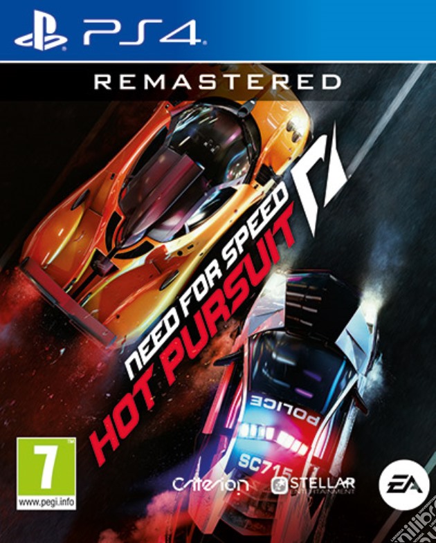 Need for Speed Hot Pursuit Remastered videogame di PS4