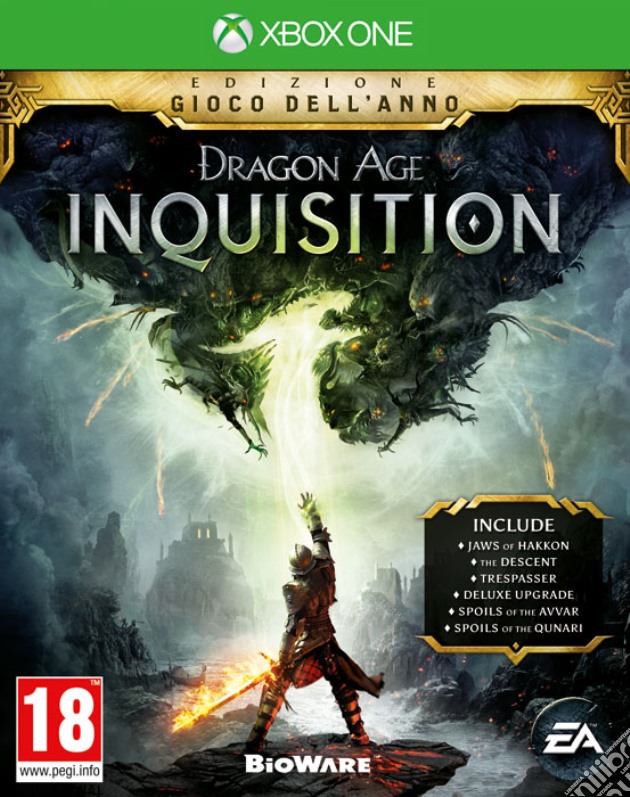 Dragon Age: Inquisition Game of the Year videogame di XONE