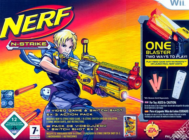 Nerf N-Strike videogame di WII