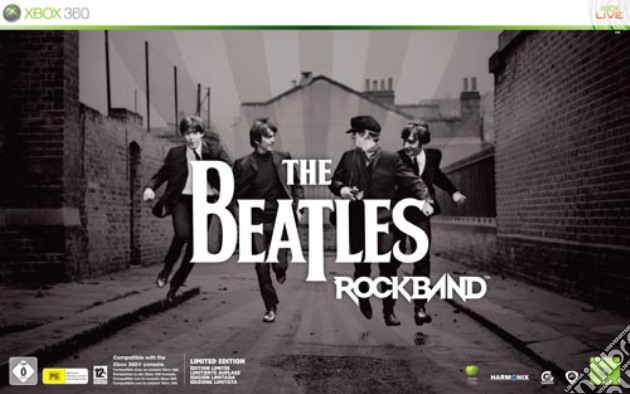 Rock Band The Beatles Limited Edition videogame di X360