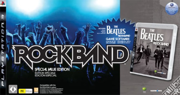 Rock Band The Beatles Special Value Ed. videogame di PS3