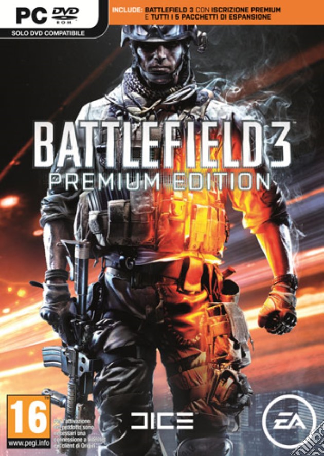 Battlefield 3 Premium Edition videogame di PC