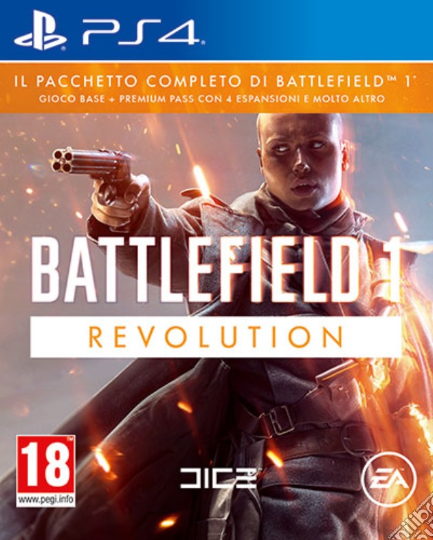 Battlefield 1 Revolution videogame di PS4