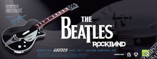 X360 Guitar Rock Band The BeatlesHarriso videogame di ACC