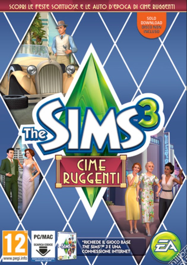 The Sims 3 Cime Ruggenti videogame di PC