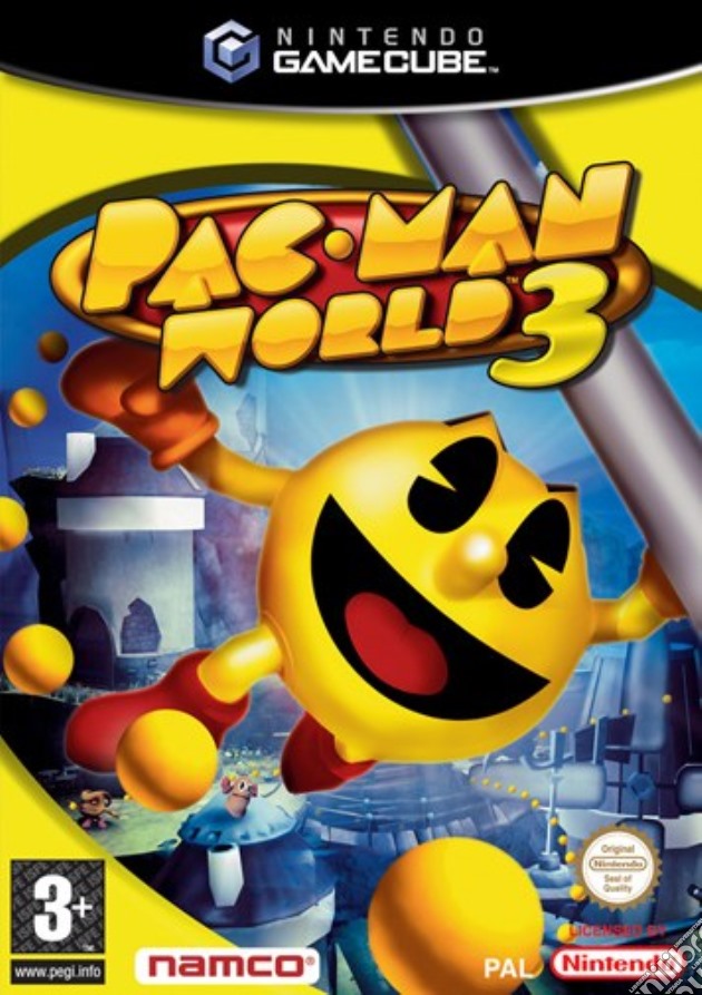 Pacman World 3 videogame di G.CUBE