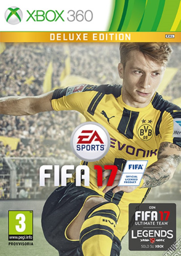 Fifa 17 Deluxe Edition videogame di X360