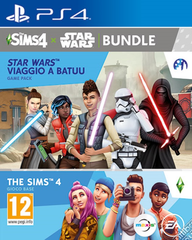 The Sims 4 / Star Wars Bundle videogame di PS4