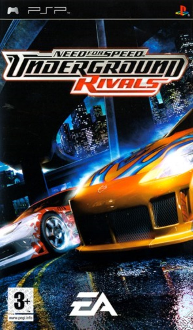 Need for Speed Underground Rivals videogame di PSP