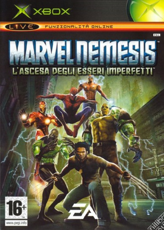Marvel Nemesis:L'Ascesa degli Imperfetti videogame di XBOX